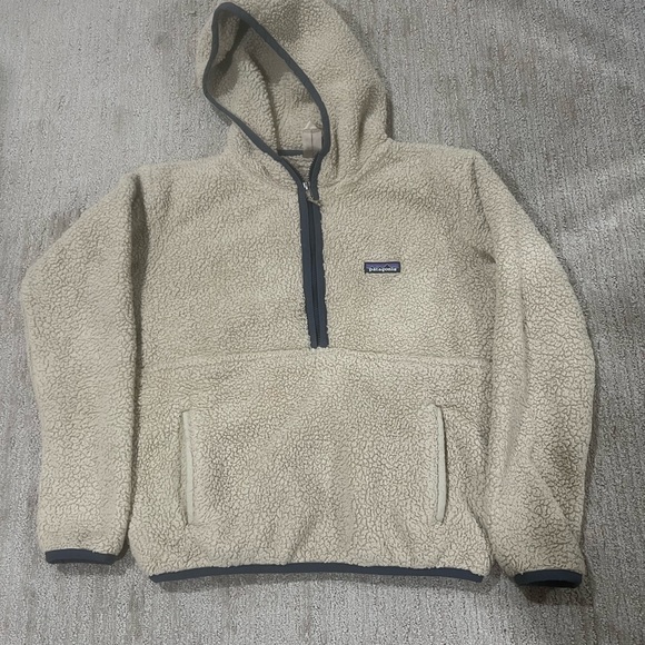 Patagonia Los Gatos Fleece Hooded Half-Zip Jacket Women S - Picture 1 of 4